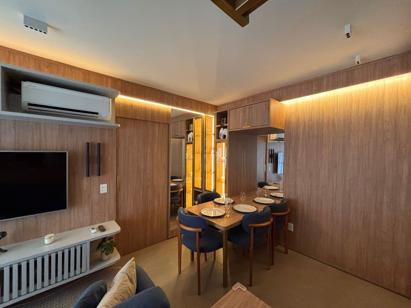 Apartamento todo mobiliado no ID Vida Urbana Sendo 2 quartos com 1 suite com 1 vaga de garagem