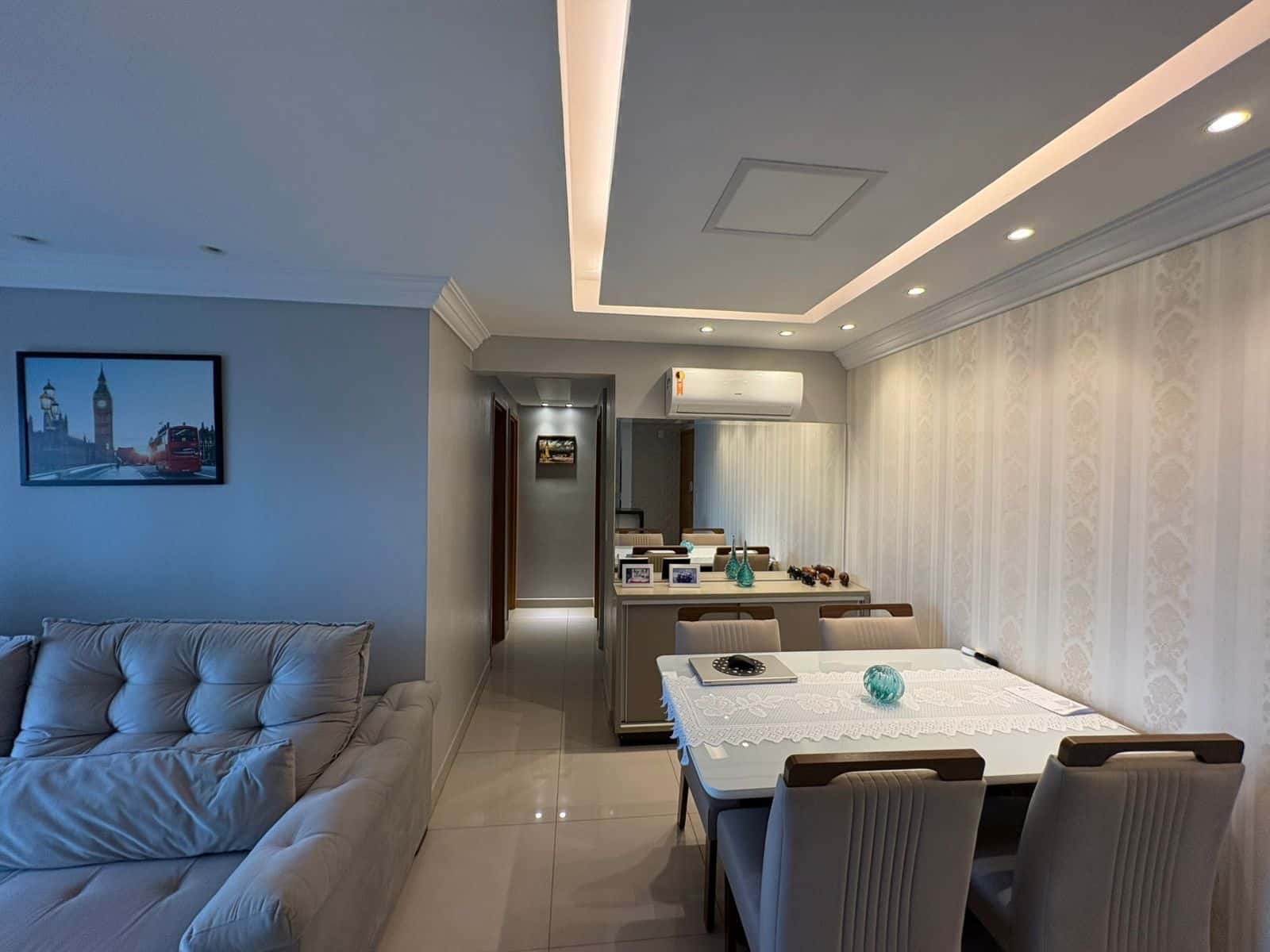 Apartamento muito bem localizado no setor Oeste Vista livre privilegiada pro lago das rosas Feel home lago das rosas