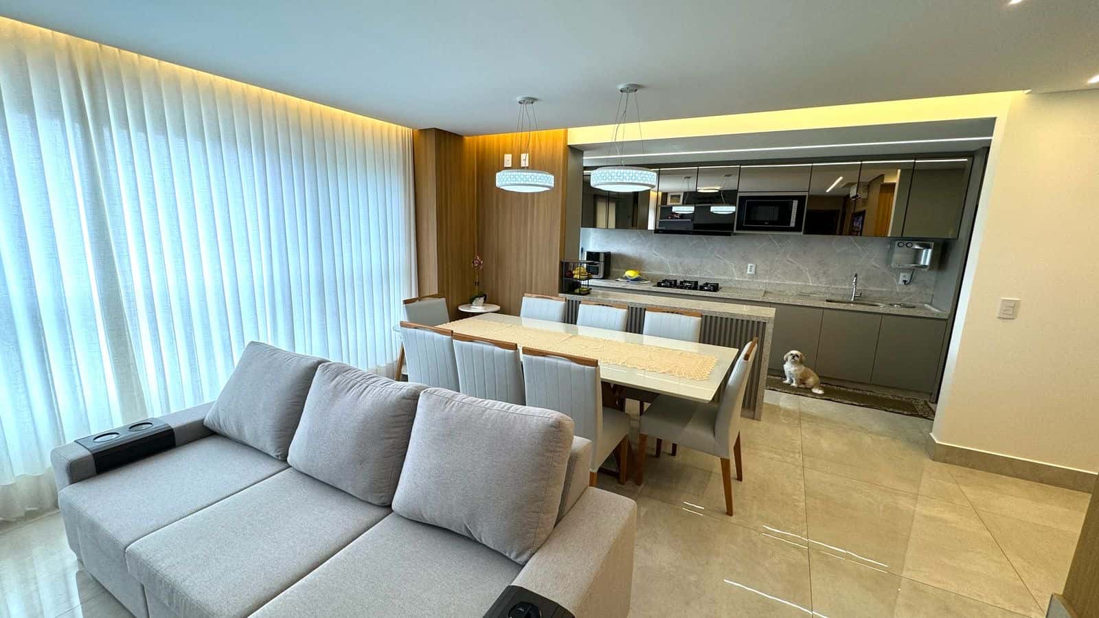 Apartamento de 3 suítes no Setor Marista com 2 vagas de garagem paralelas