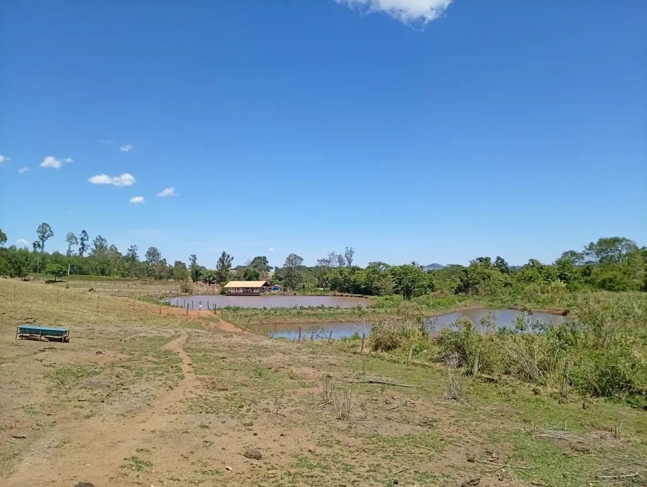🌾 Terreno Rural com 3 represas e ótima estrutura