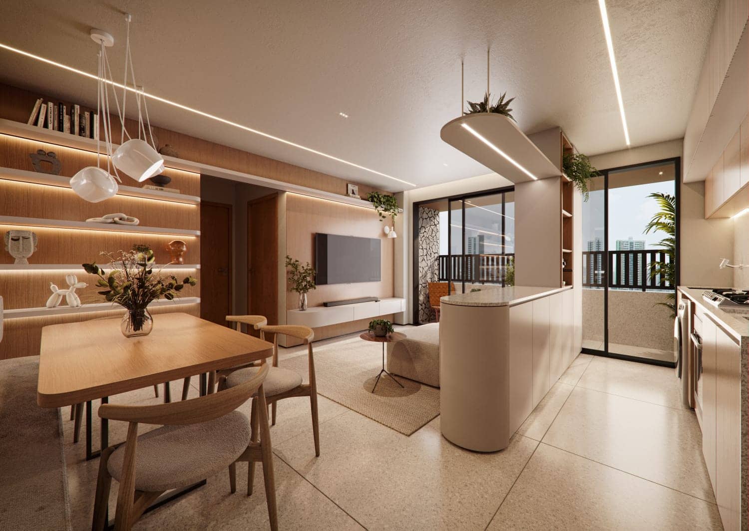 Ágio de apartamento 2 quartos em uma excelente localização