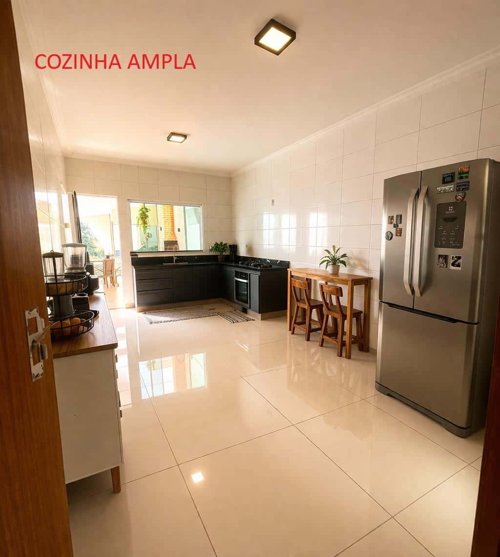 Casa Completa com Piscina Aquecida e Academia Privativa 3 Quartos , duas suites 360m² de Terreno Jd Presidente