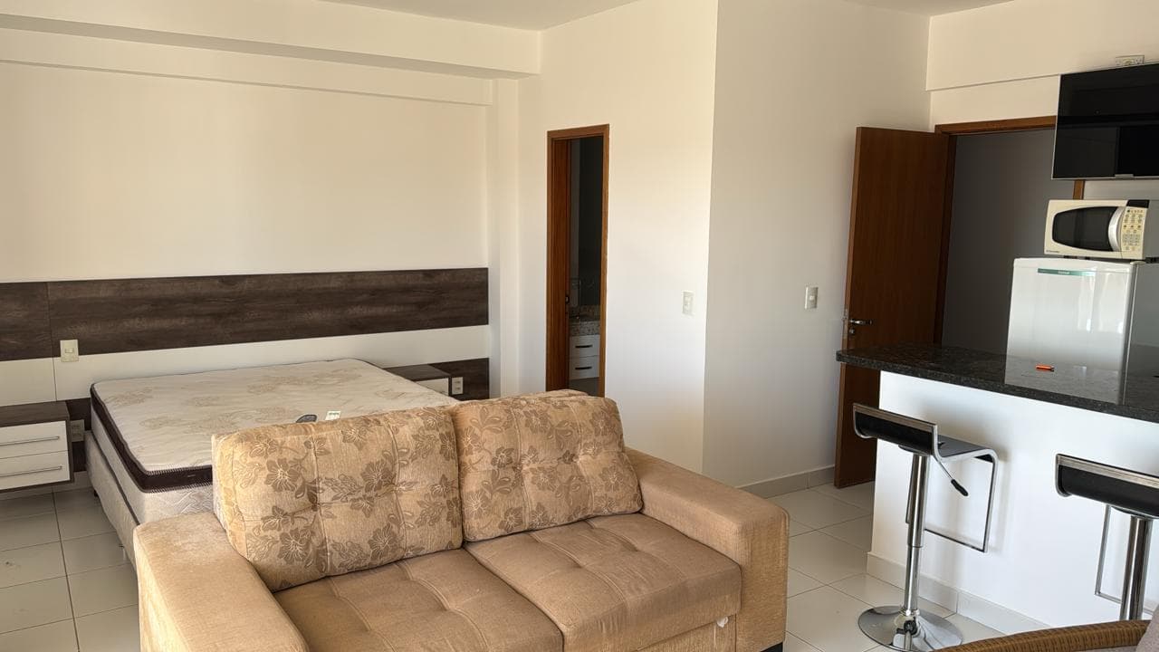Flat 41m² Mobiliado no Alto do Bueno Ap 1 quarto | Excelente para Morar ou Investir