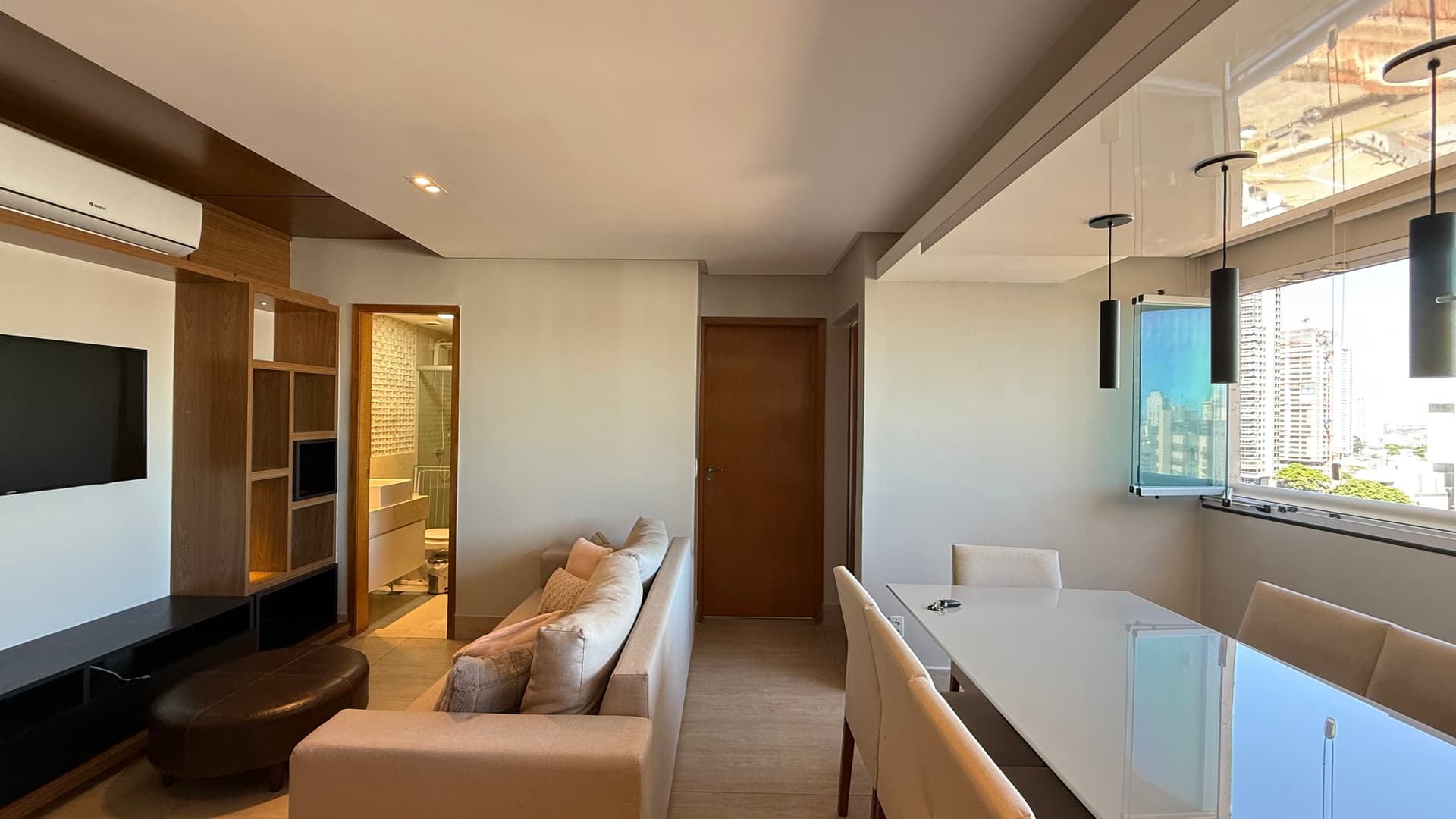 Apartamento 2 quartos mobiliado à venda no Setor Oeste