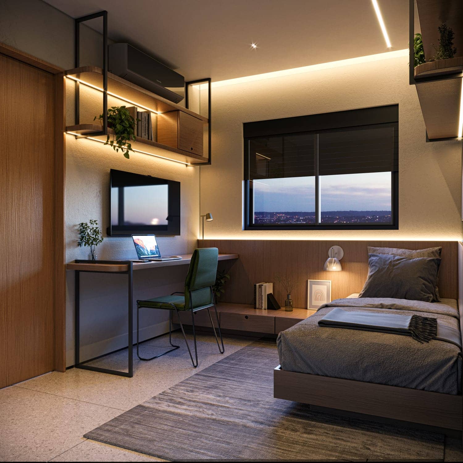 Ágio de apartamento 2 quartos em uma excelente localização