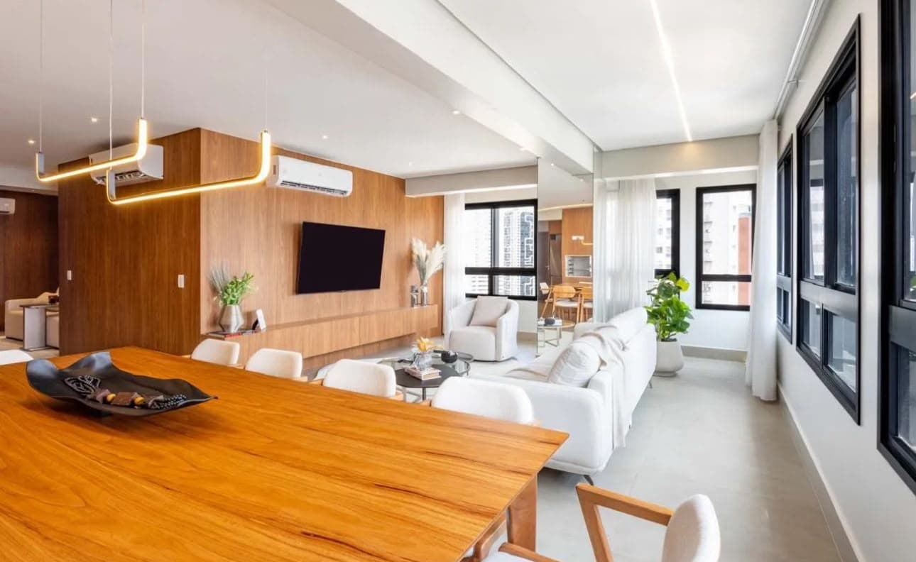 Bueno | Blanc Casa Design | 175 m² com Vista Permanente para o Parque Vaca Brava