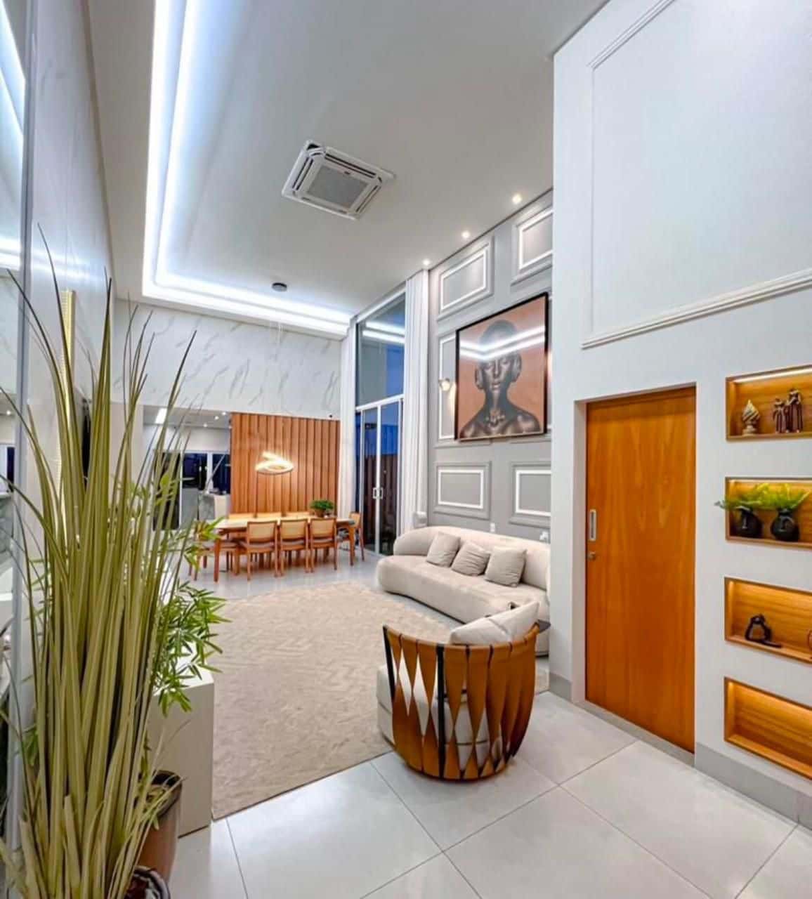 Excelente Casa Térrea 220m² - Jardins Nápoles - Senador Canedo