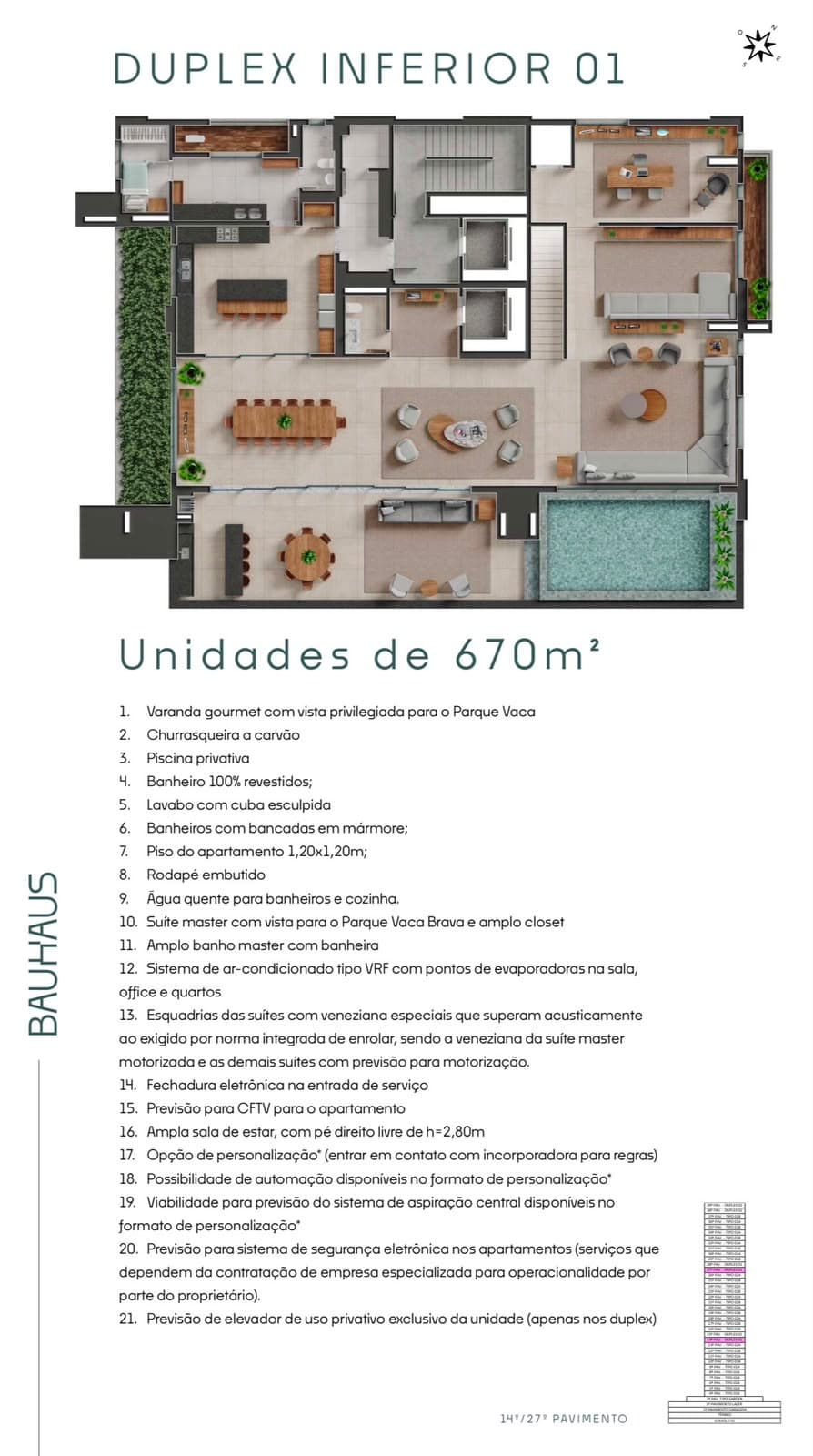 BAUHAUS | Duplex de Alto Padrão – Venda de Ágio