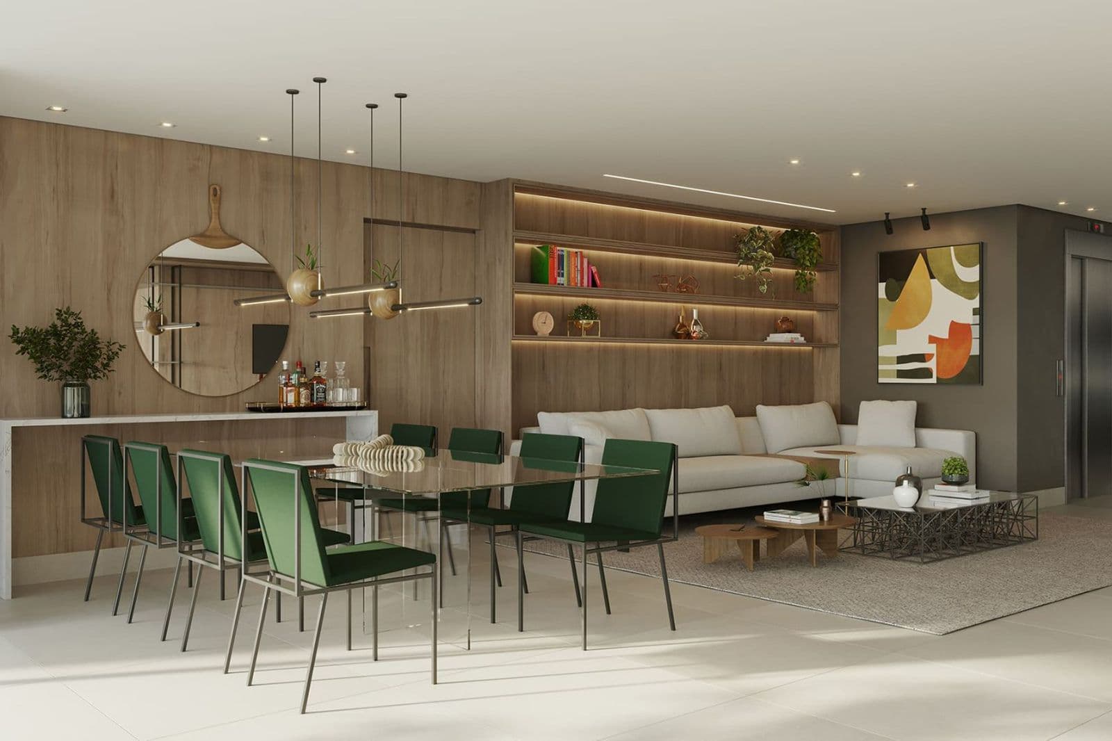 Platz 36 By Brasal , 172m² 3 Suítes, com churrasqueira carvão, Andar Alto Nascente | R$ 1,719 Mi