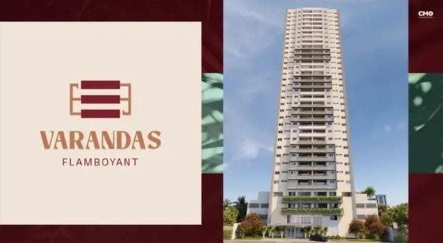 ÁGIO APARTAMENTO 3 QUARTOS VARANDAS FLAMBOYANT