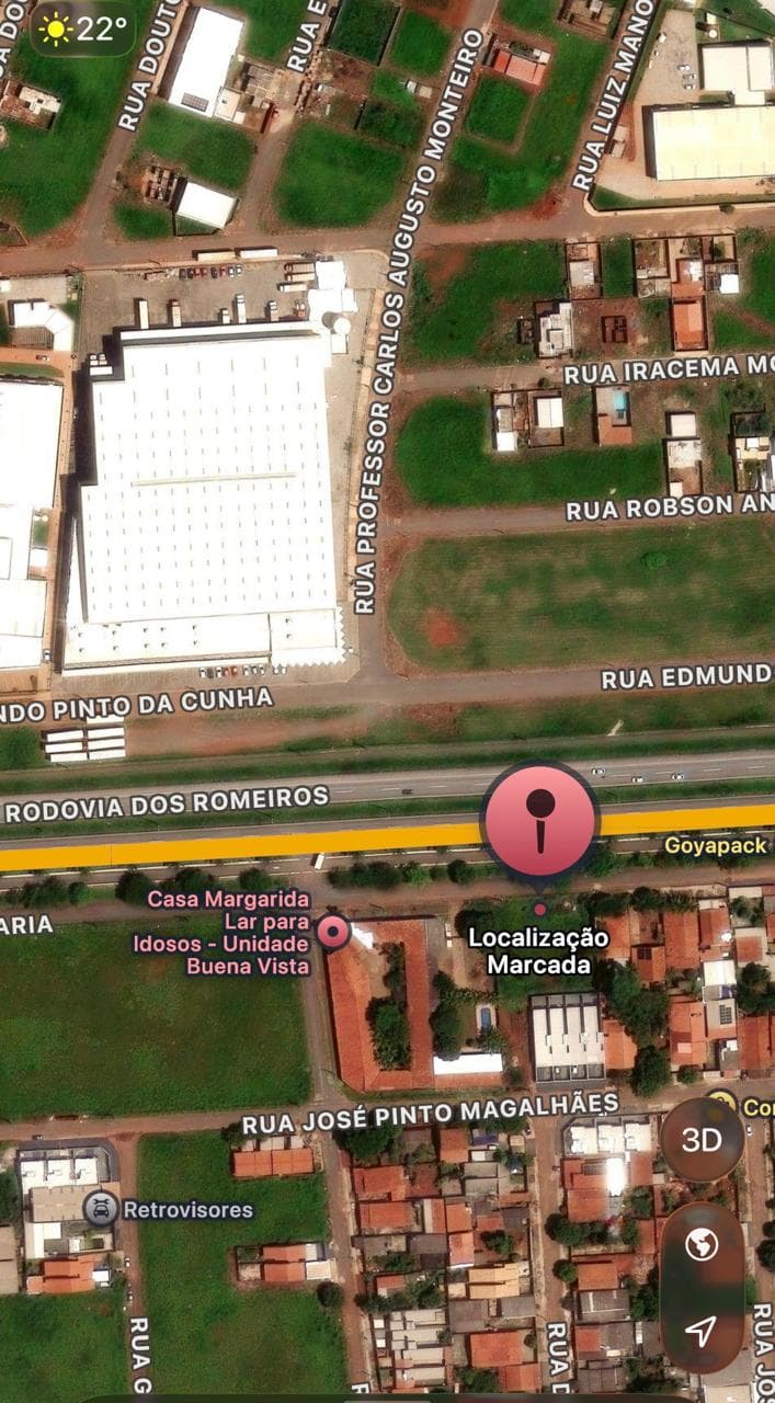 Lote 1080m2 - Rod. Dos Romeiros