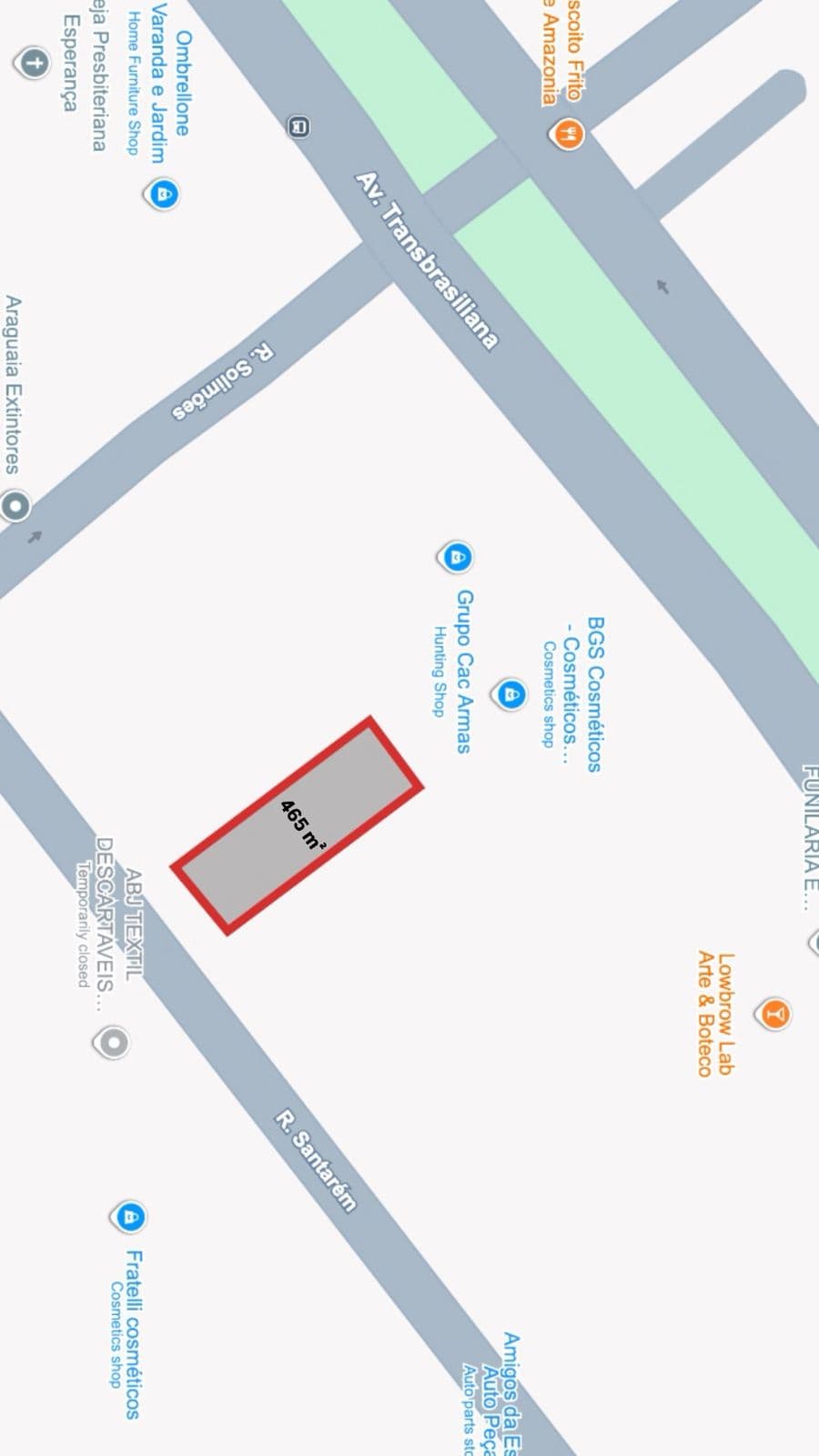 Lote no Parque Amazônia | 465 m² | OPORTUNIDADE