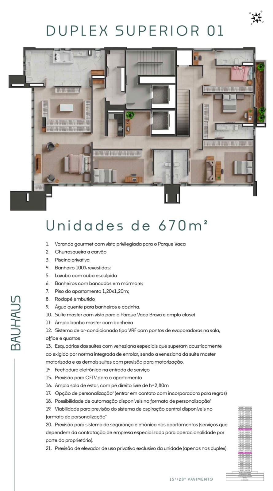 BAUHAUS | Duplex de Alto Padrão – Venda de Ágio