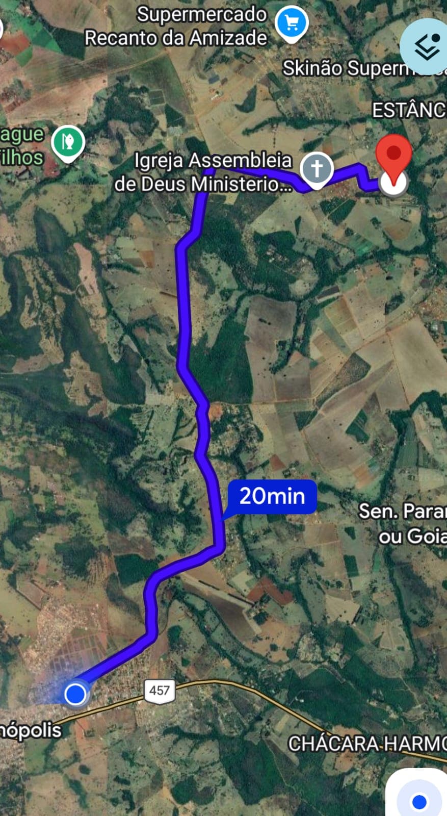 chácara à venda no município de Bonfinópolis