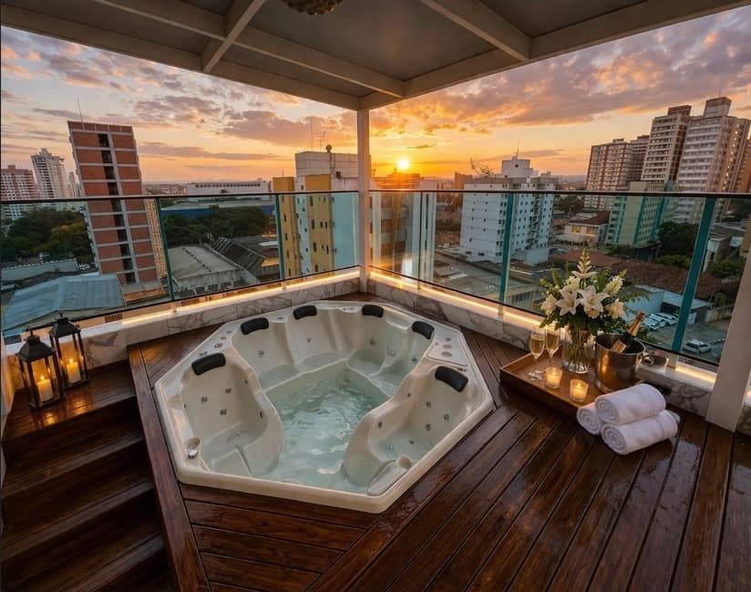 Edifício Carmelita - Cobertura Duplex 5 quartos, sendo 3 suítes
