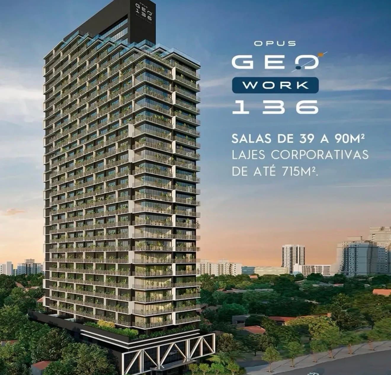 Sala comercial | Opus Geo 136 Work
