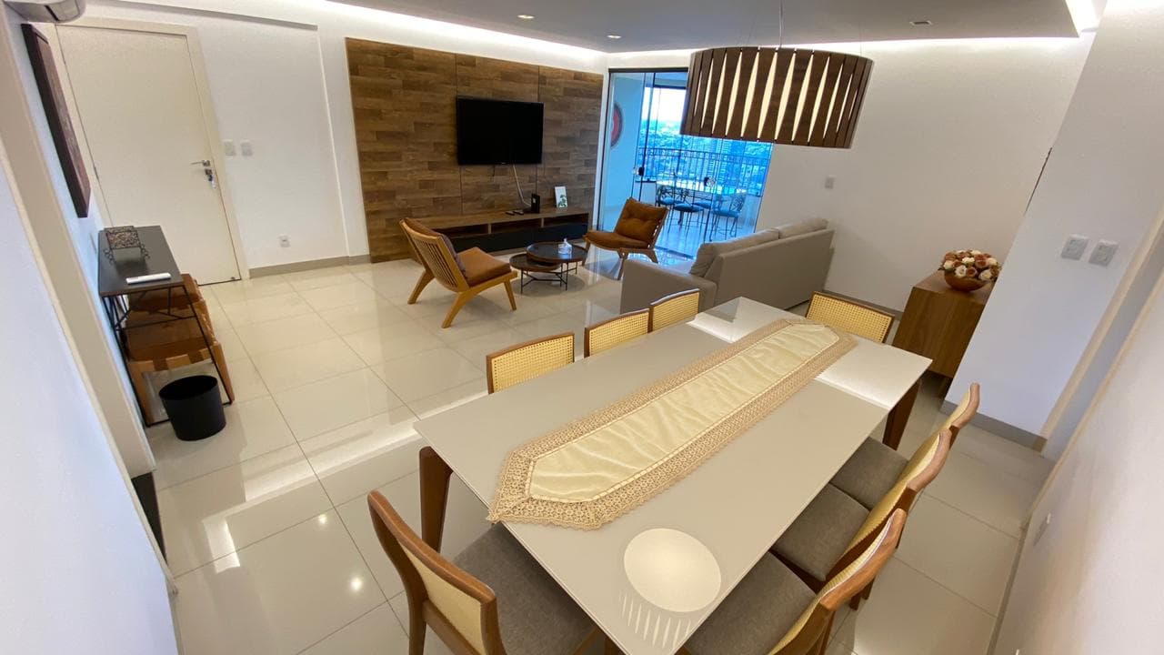4/4, 4 suítes , Mobiliado, 162 m2, Ed Lourenzzo Park, Setor Bueno