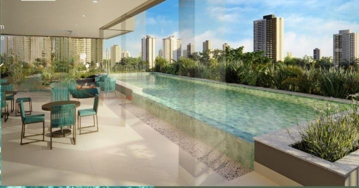 Apartamento Novo no Parque Amazônia 3 Quartos 2 Suítes Americanas 77 m² Andar Alto
