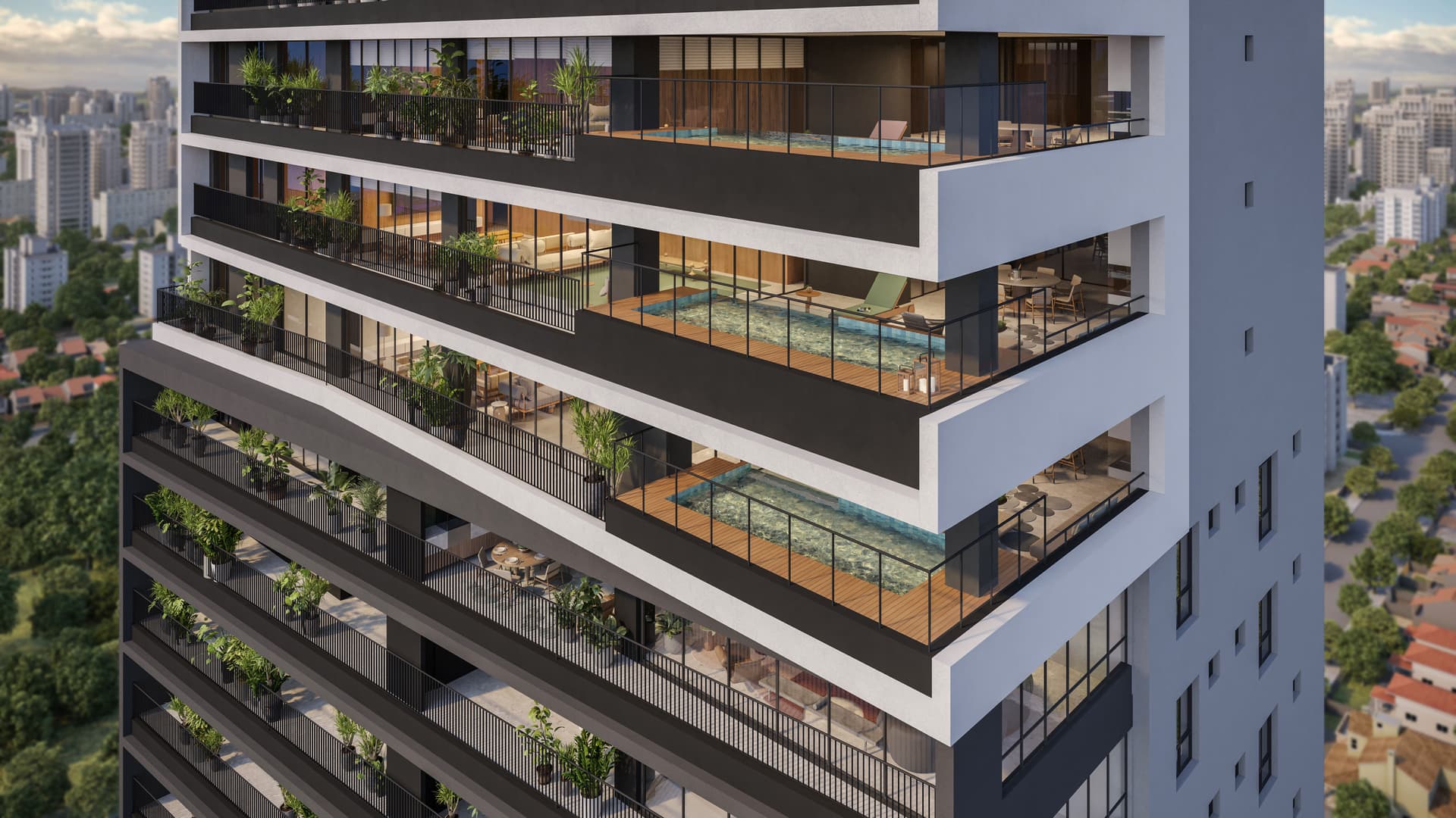 Apartamento | 211 m² | 4 Suítes | Vista Panorâmica para o Vaca Brava | 3 Vagas