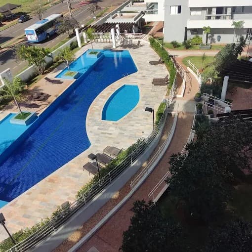 Apartamento 2/4 com Suíte Completo armários, 2 vagas e Ar-Condicionado nos Quartos, lazer completo- Goiânia