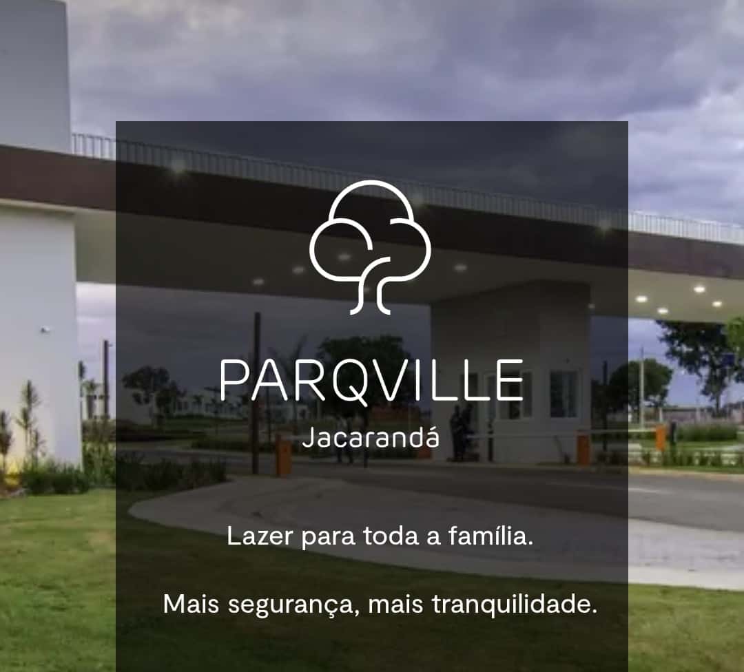 lote dentro do ParqVille Jacarandá.