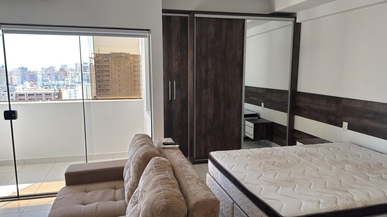 Flat 41m² Mobiliado no Alto do Bueno Ap 1 quarto | Excelente para Morar ou Investir