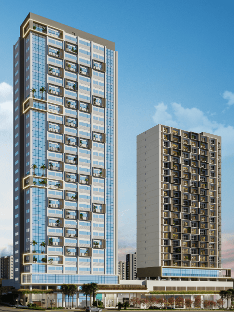 Salas comerciais lado a lado 85m² Metropolitan Bueno