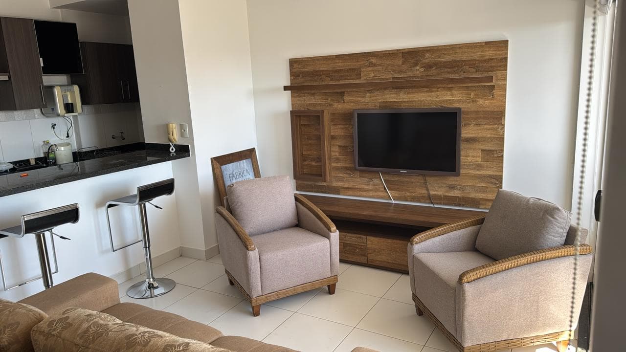 Flat 41m² Mobiliado no Alto do Bueno Ap 1 quarto | Excelente para Morar ou Investir