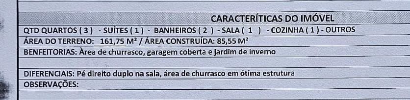Casa térrea na região Central de Senador Canedo