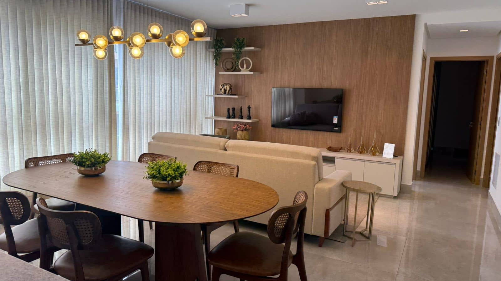 Apartamento Setor Marista Prédio Novo! On Marista 🎯 MOBILIADO E DECORADO