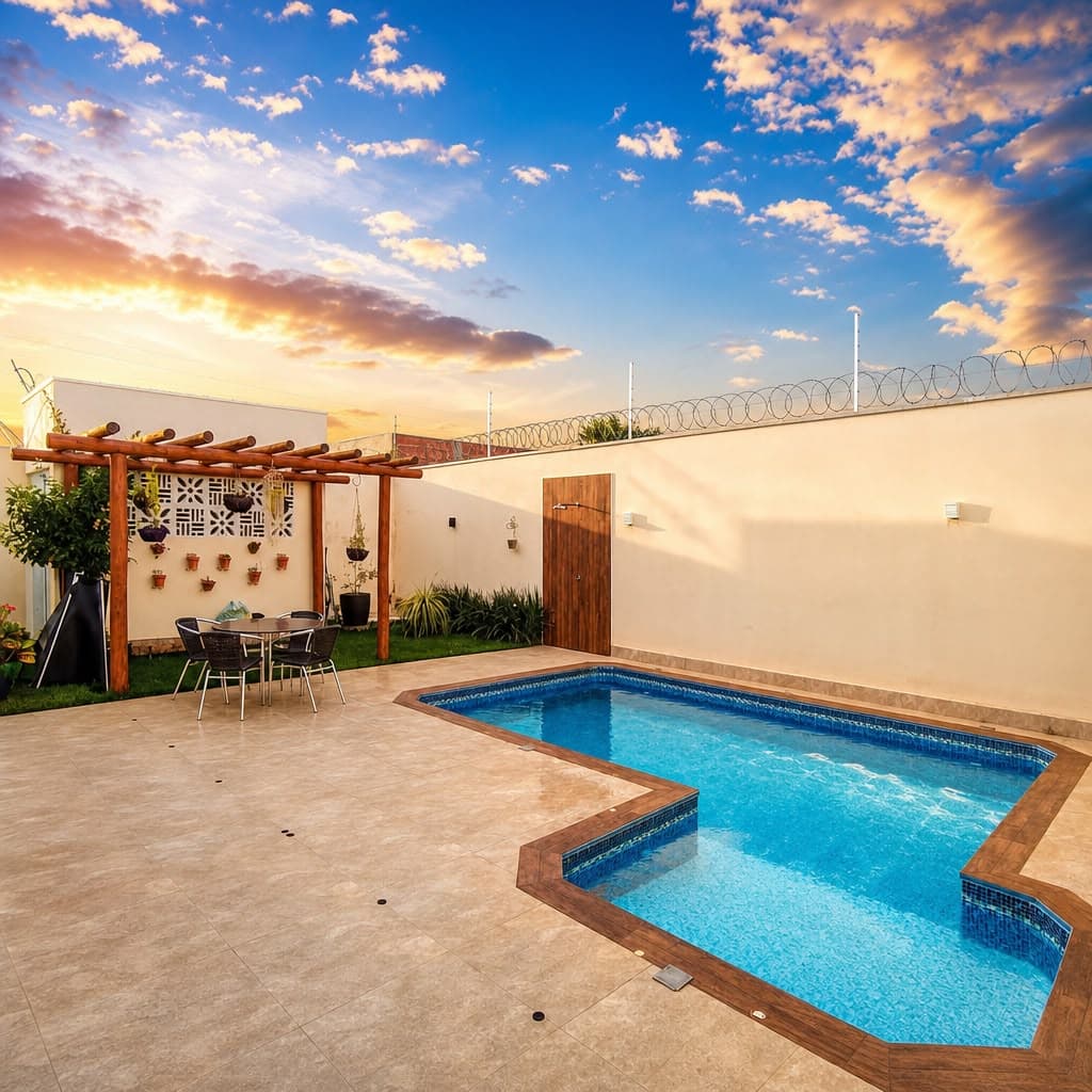 VENDO CASA ALTO PADRAO COM PISCINA EM PALMEIRAS 3 FRENTE AO LAGO GOIANESIA GOIAS