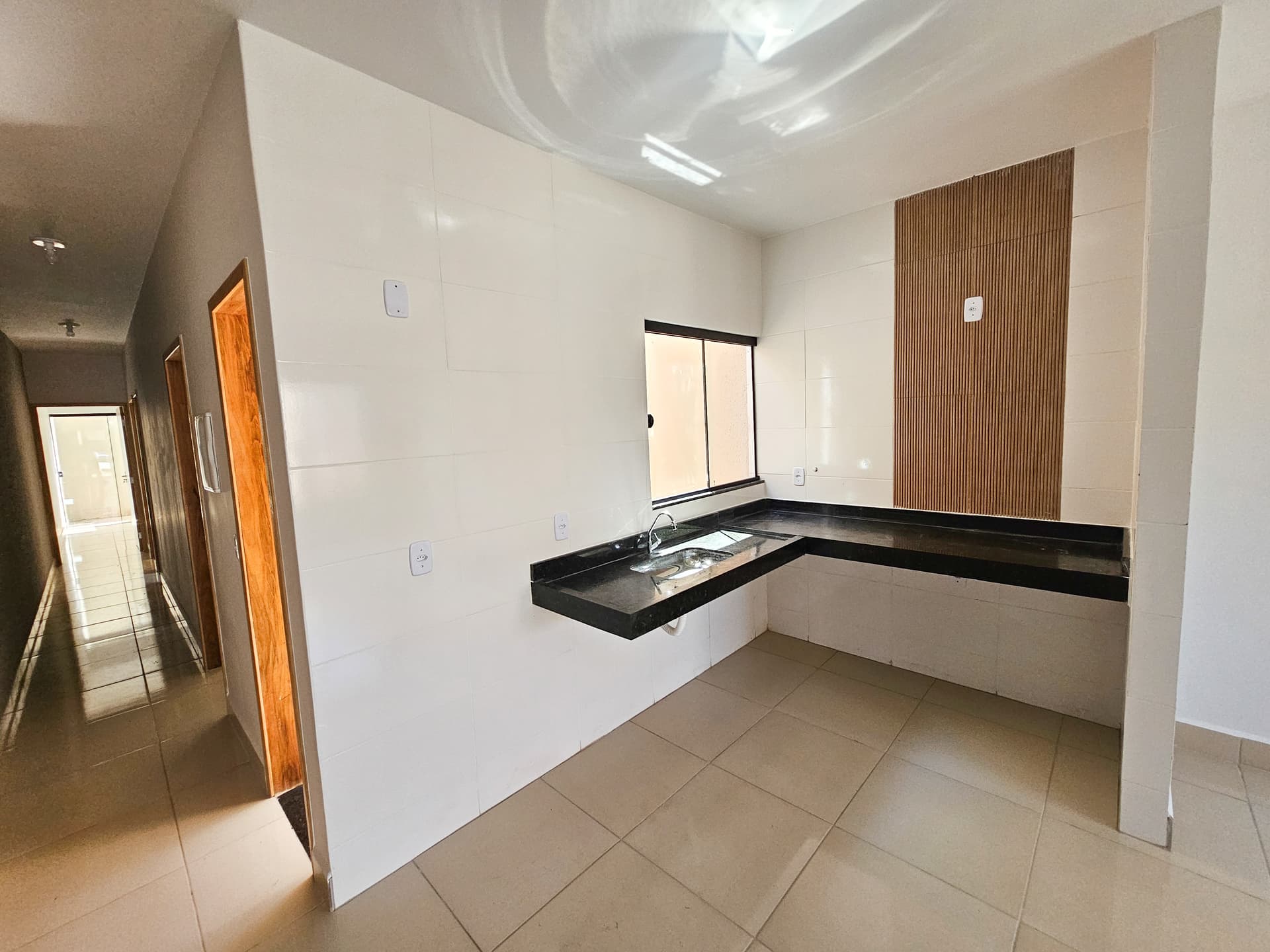 Casa Nova 72 m² 3 Quartos com Suíte no Residencial Joao Braz Goiânia - Goias