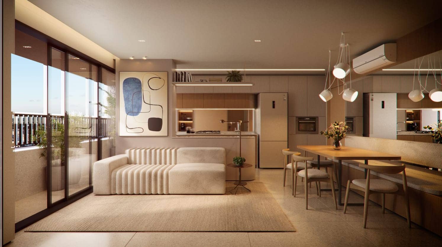 Ágio de apartamento 2 quartos em uma excelente localização
