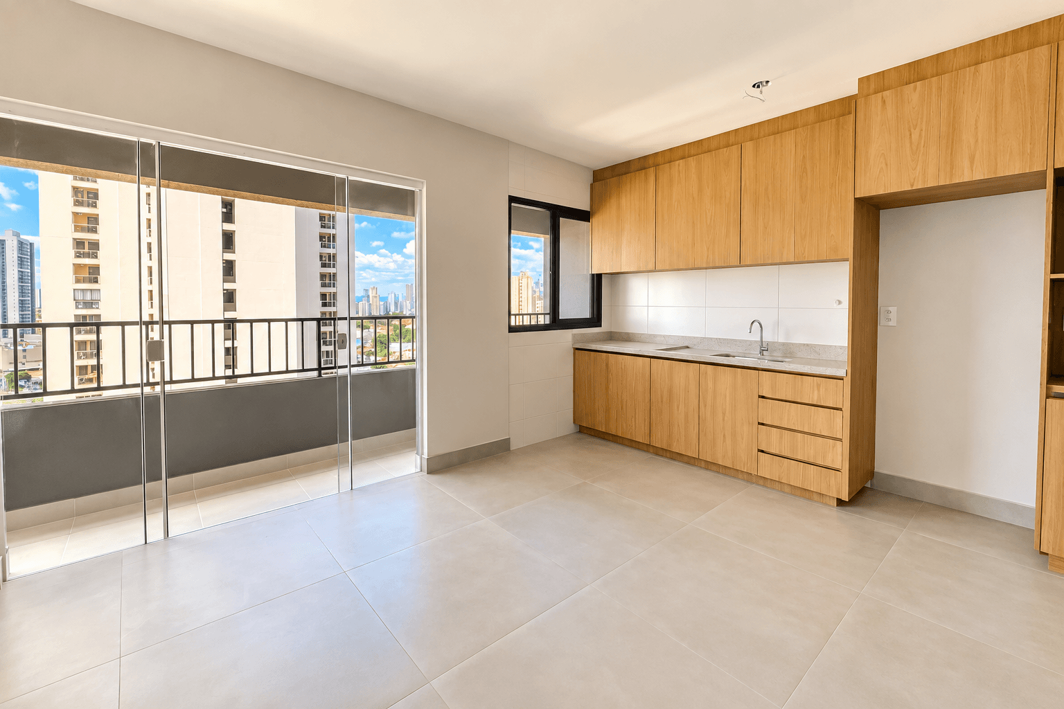 Apartamento 3 Suítes Completo em Armários, 91,77 m² com 3 Suítes e Armários andar alto – Viverde Areião