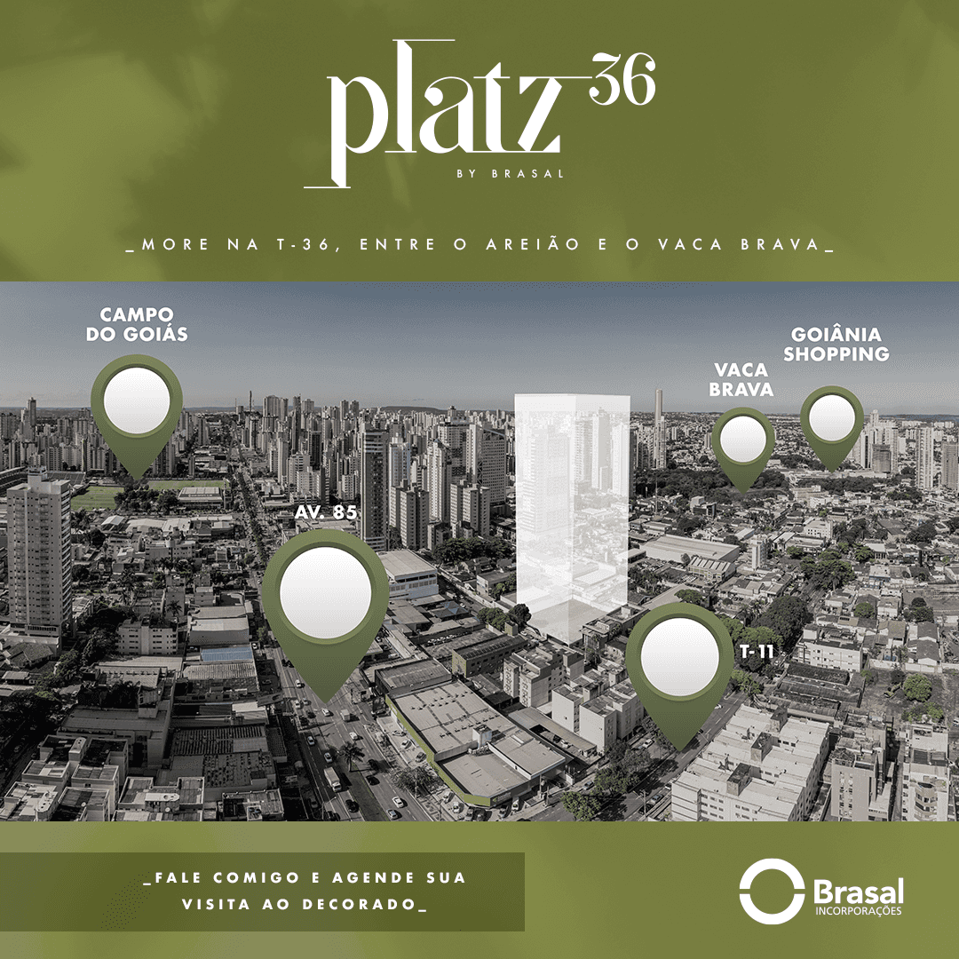 Apartamento de Alto Padrão – Platz 36 by Brasal | 171 m² | 22º Andar