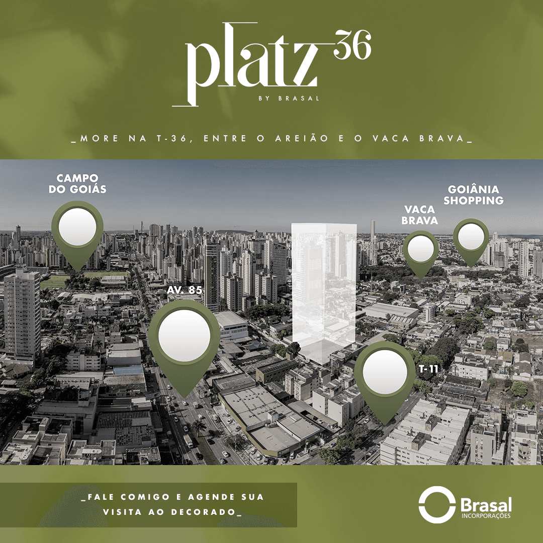 Apartamento de Alto Padrão – Platz 36 by Brasal | 171 m² | 22º Andar
