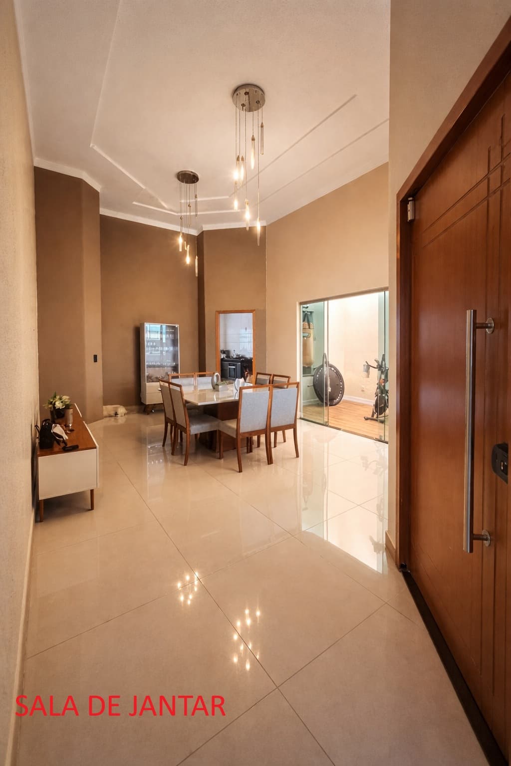 Casa Moderna 3 quartos com Piscina aquecida no Jardim Presidente + iluminação em led + churrasqueira