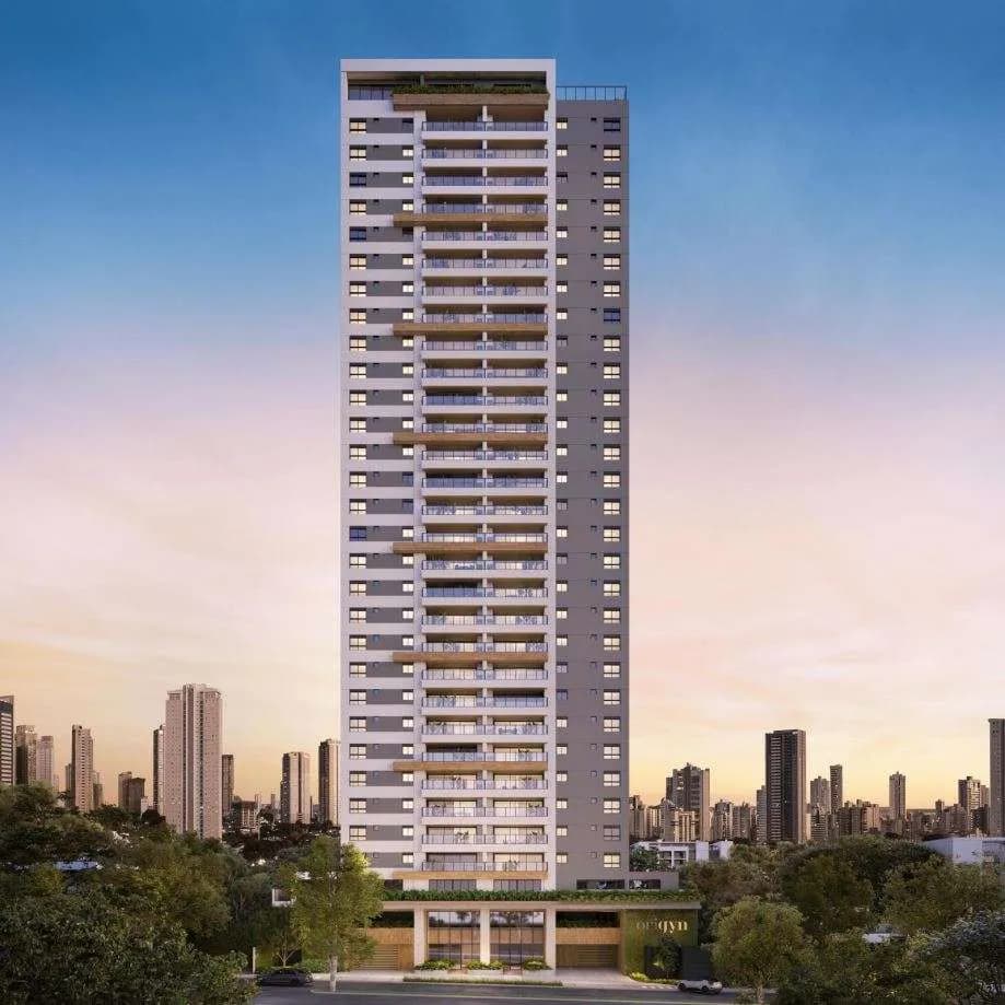 Orygin Bueno 2Q sendo 1S 68,42m² andar alto