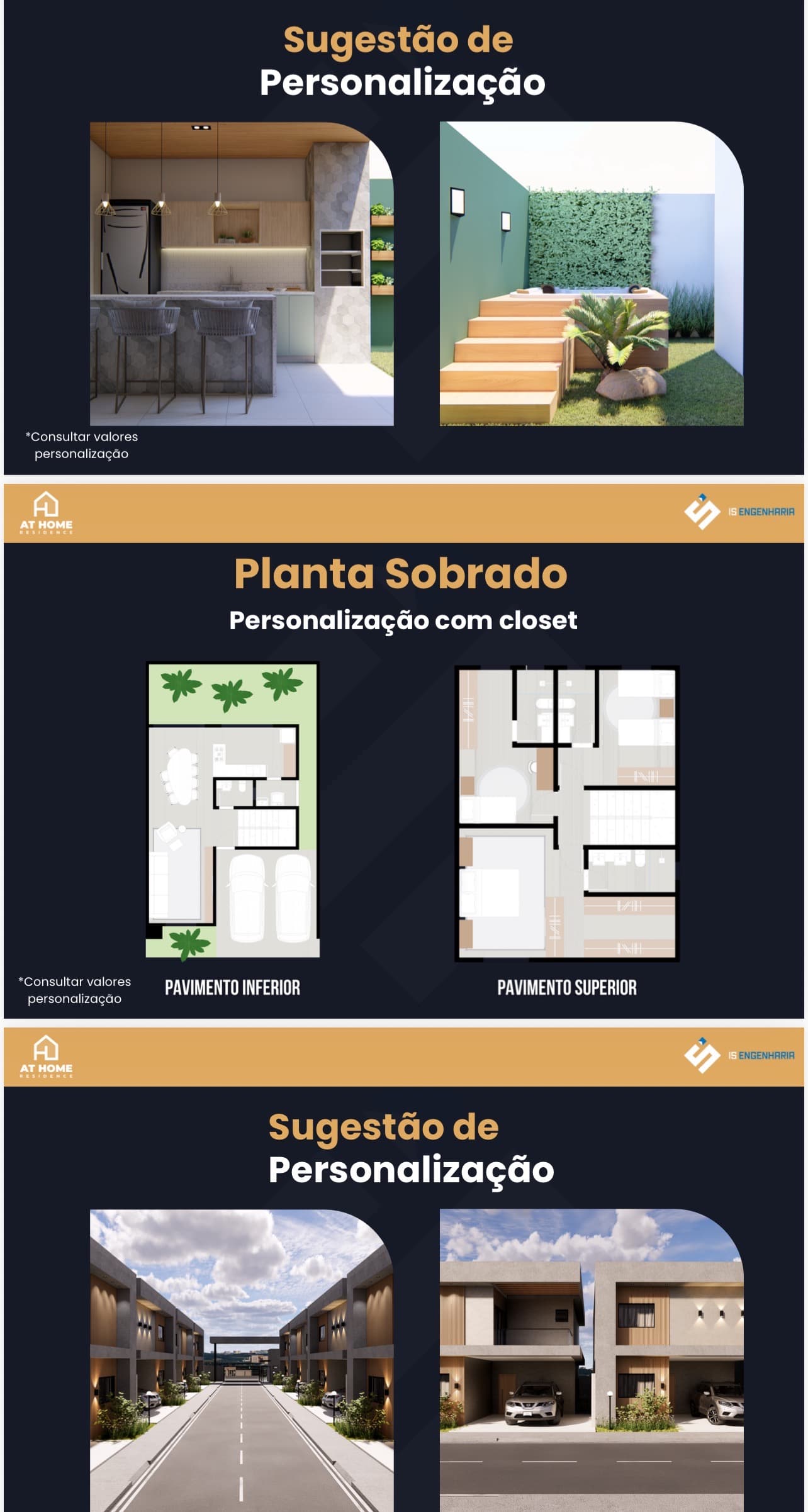 LANÇAMENTO | SobVenda Sobrado em condomínio de Alto Padrão – At Home Pq Anhanguera Goiân