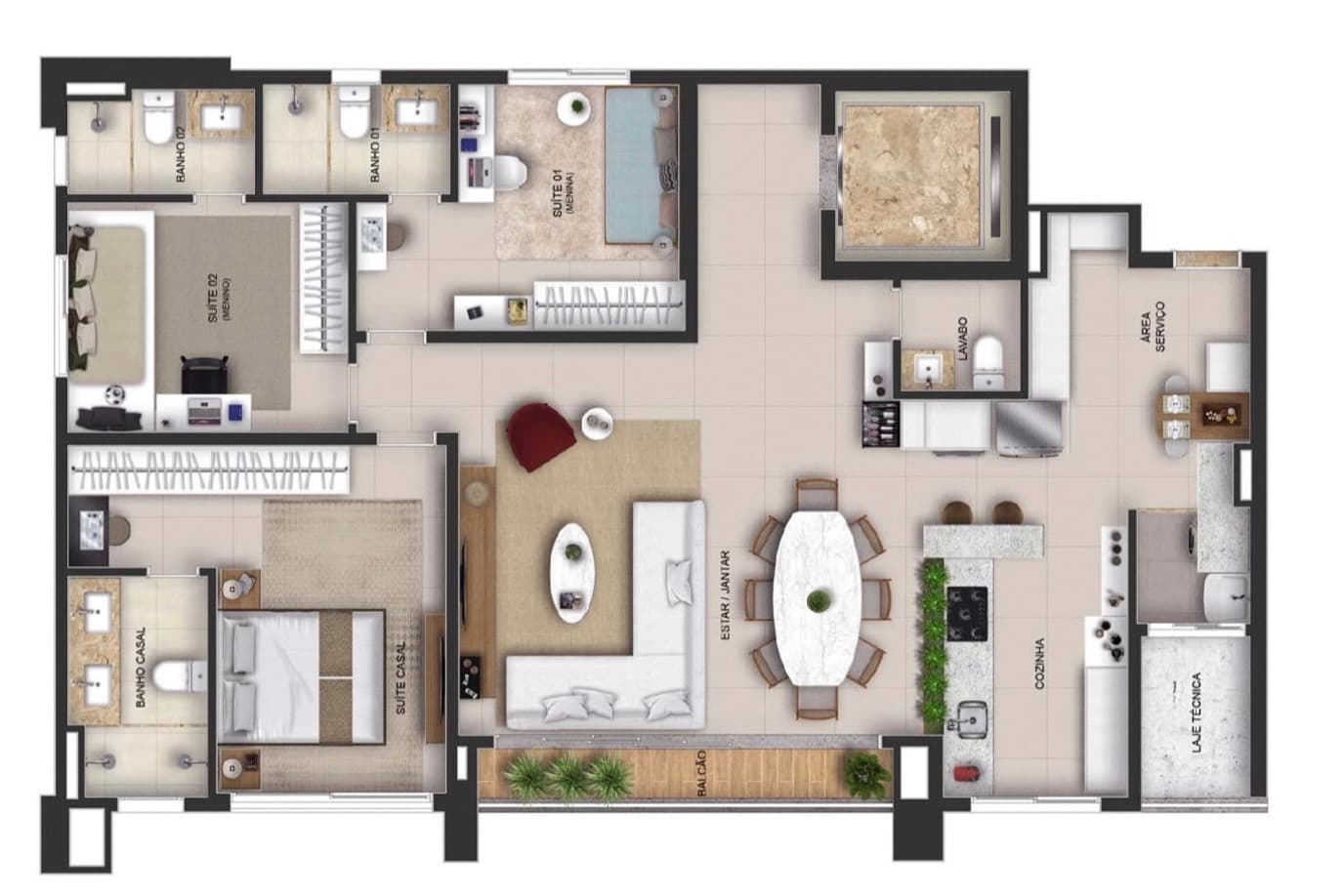 Apartamento | Elev Marista | Setor Marista
