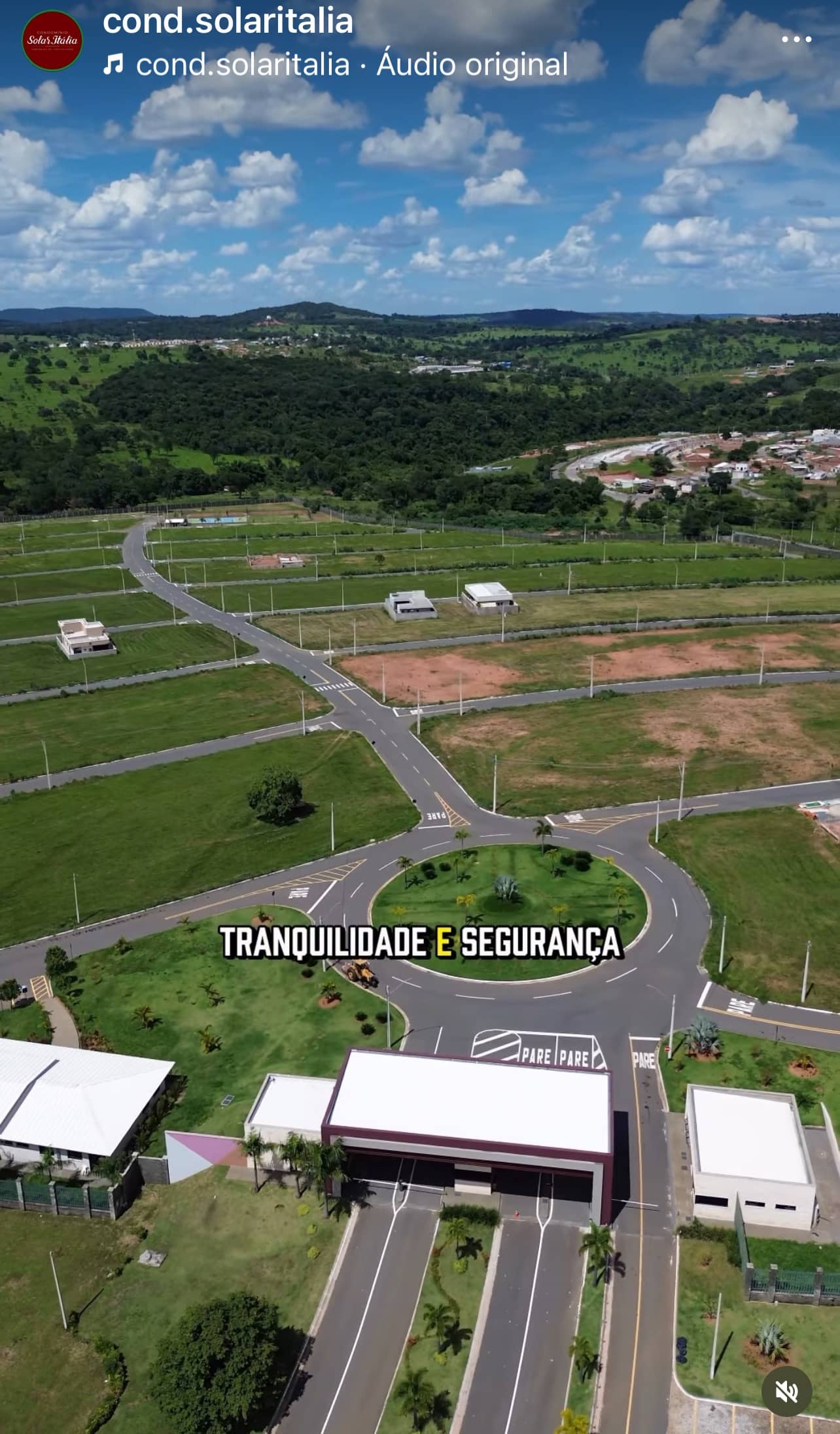 Venda lote Cond Solar Italia R$ 255.000,00